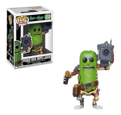 Funko Pop Animation - Pickle Rick Con Laser 332