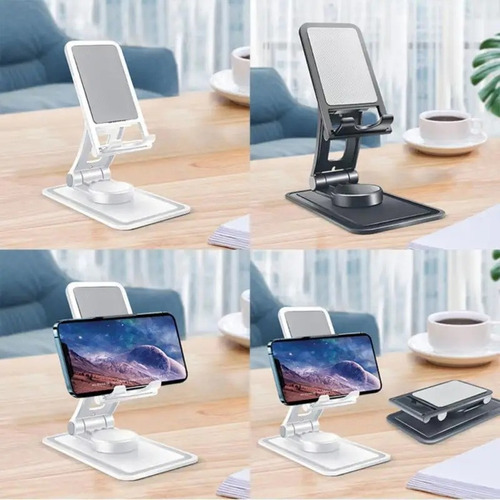 Soporte Base Porta Celular Para iPad Tablet Escritorio 360