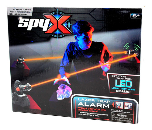 Alarma De Trampa Spyx / Lazer Juguete De Alarma Láser Segura