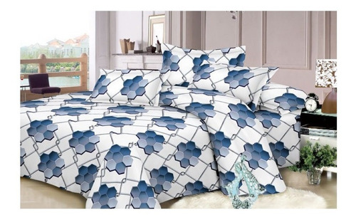 Juego De Sabanas 1 Plaza Linea Zyporah Cotton Flor