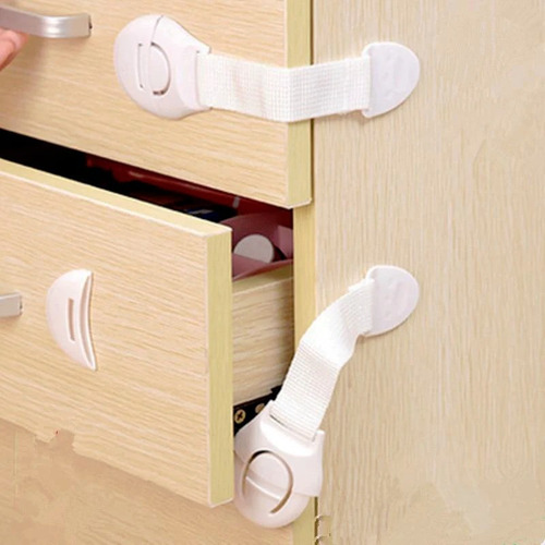 Imagen 2 de 4 de Seguro De Puertas Y Gavetas Para Bebes Seguridad Protección