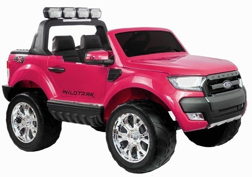 Carro A Bateria Ford F150 Ranger Licenciada Para Niña Pink