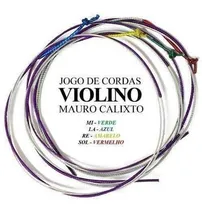 Comprar 10 Jogos Cordas Violino Mauro Calixto Excelente Cordas***