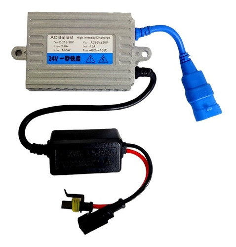 Ballast Xenón 24v 55w Hid H1 H3 H4 H7 H8 H9 H11 9005/06
