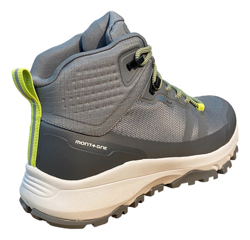 Zapatilla Borcego Impermeable Montagne Monde Hombre Trekking