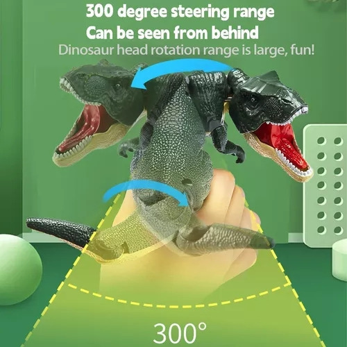 Juguete Primaveral Antiestrés De Dinosaurio Retráctil Manual