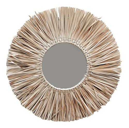 Zamibia Espejo Raffia Seagrass Fibras Naturales