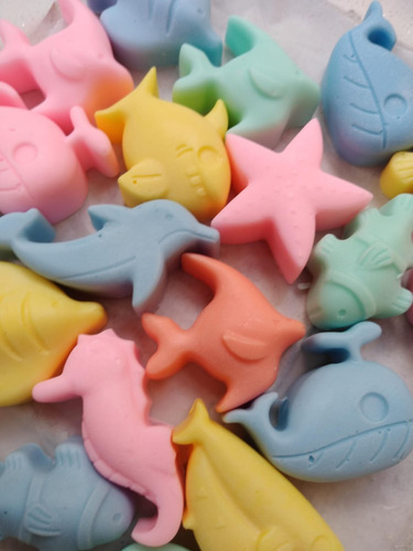 Jabones Animales Del Mar X 30 Souvenirs