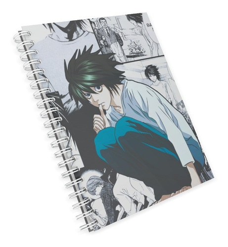 Death Note L Anime Libreta De Dibujo Pasta Dura