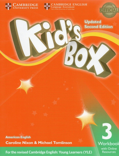 Kid's Box Workbook With Online Resources Exam Update 3