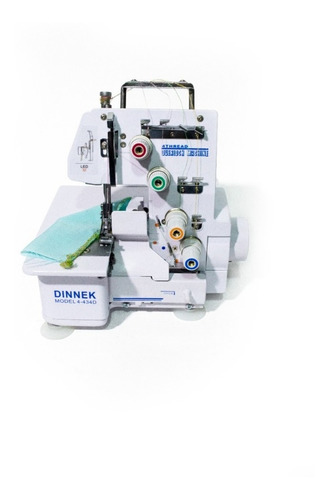 Maquina Overlock 4 Hilos Con Accesorios Dinnek