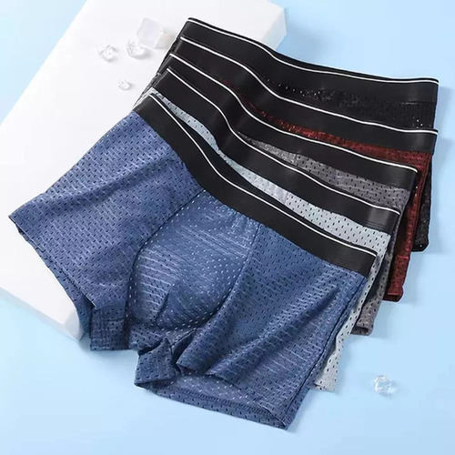 Calzoncillos Bóxer Para Hombre Cómodos Y A La Moda 5 Pares