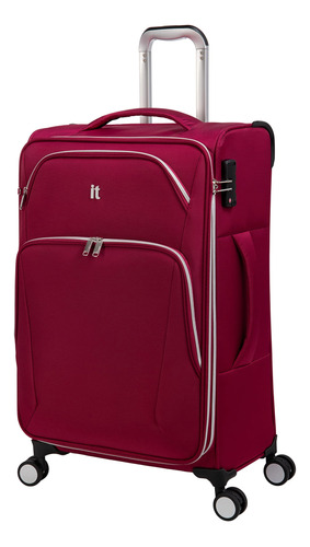 It Luggage Expectant 28 Softside Checked 8 Ruedas Expandibl.