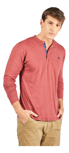 Remera Manga Larga Dawn Red Oxford Polo Club