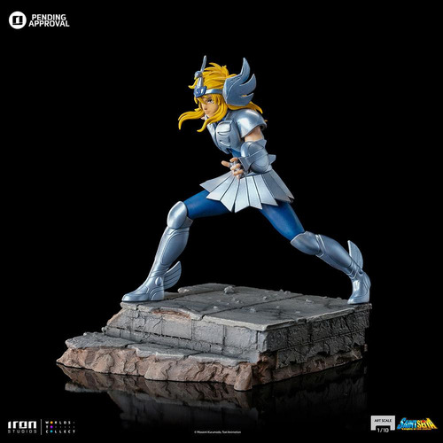 Estátua Cygnus Hyoga Saint Seiya Art Scale 1/10 Iron Studios