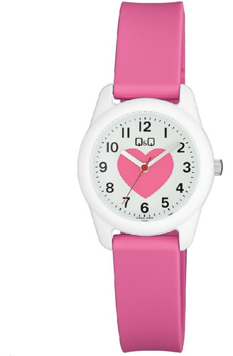 Reloj Infantil Q&q Caucho Mod. Vp47 Sumergible 100 Metros Color De La Malla Vs65-004