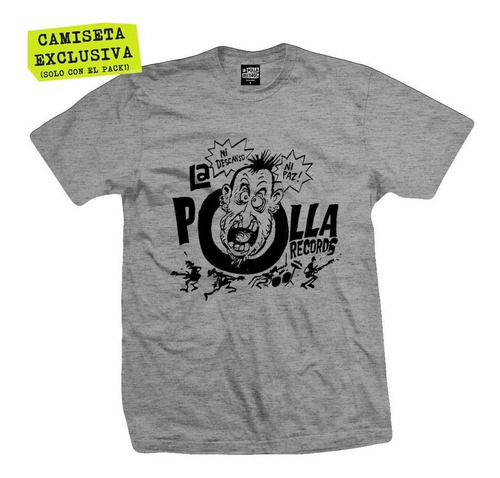 Pack La Polla Records Ni Descanso, Ni Paz! *vinilo+cd+reme