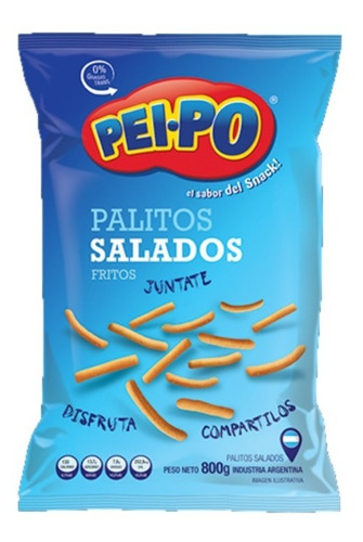 Snacks - Peipo - Palitos Salados X 800grs 