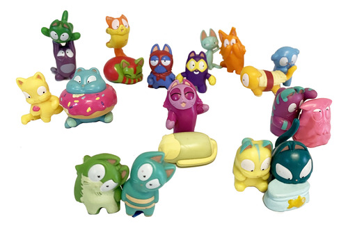 Figuras Lost Kitties Coleccion 54 Pzs Diferentes 5 Speciales (Usado)
