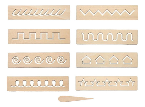 Tablero De Rastreo Del Alfabeto Abc De Patrones Geométricos