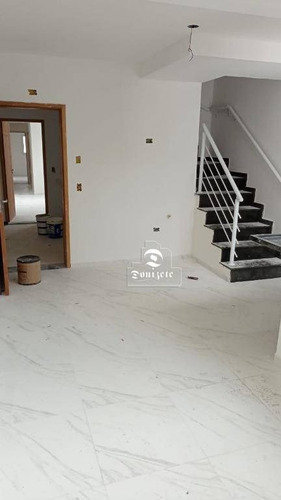Cobertura Com 2 Dormitórios À Venda, 92 M² Por R$ 331.000,00 - Parque Das Nações - Santo André/sp - Co11652