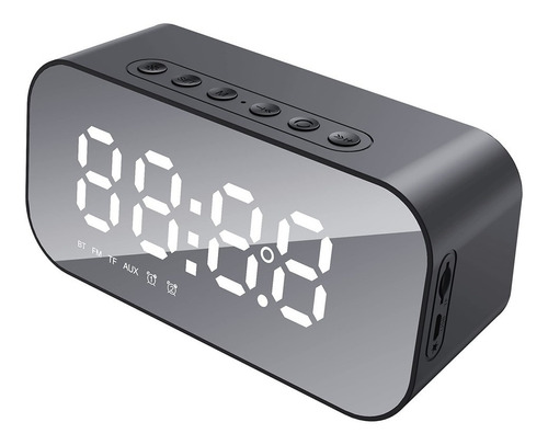 Parlante Bluetooth Havit M3 Reloj Despertador Y Radio Fm