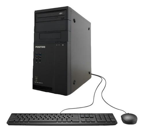 Desktop Positivo Core I5 8gb Ram Ssd 240gb Monitor Dell W11