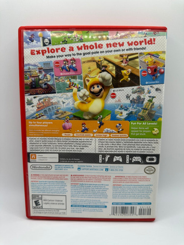 Super Mario 3d World - Wii U Completo (Reacondicionado)