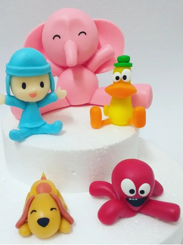 Adorno Para Torta Pocoyo Amigos 