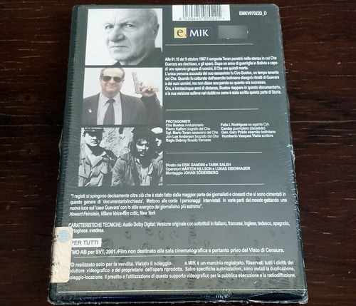 Sacrificio - Chi Ha Tradito Che Guevara * Dvd Made In Italy