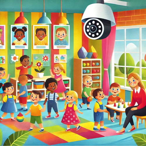 Câmeras Ip E Dvr Para Creches Online Com App Para Família