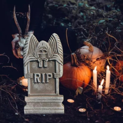 Lápidas, Esqueleto, Decoración De Halloween, Tumba Rasgada,
