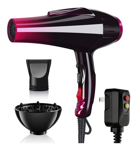 Secador De Pelo Profesional Potente De 3500 W, Secador De Pe