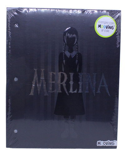 Carpeta N3 Dos Tapas Merlina Adams Locos Addams Terror Serie