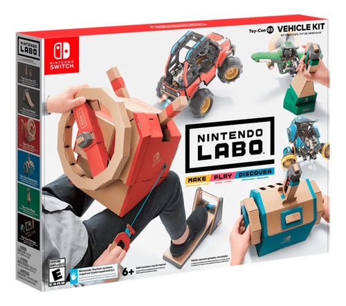 Nintendo Labo Vehicle Kit Switch Fisico