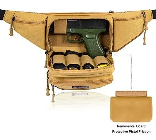 Cangurera T ctica Estilo Militar Para Hombre Color Caqui Cuotas