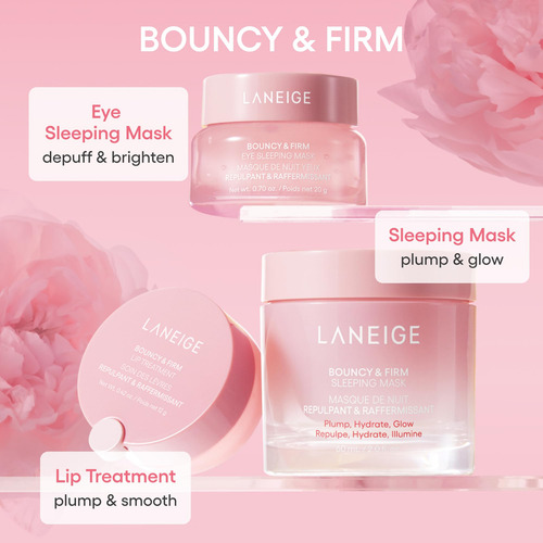 Tratamento Labial Laneige Bouncy & Firm Com Peônia E Colágen