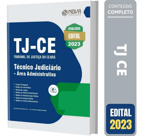 Apostila Tj-ce 2023 - Téc. Judiciário Admin. 328 Páginas