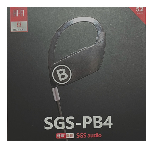 Imagen 2 de 2 de Audifono Inalambrico Deportivo Sgs-pb4