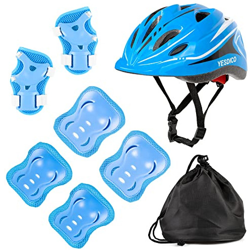 Equipo De Protección Niños, Casco Ajustable Bolsa De ...