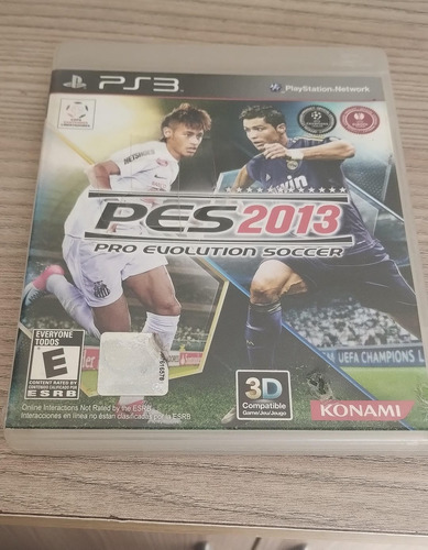 Pes 2013 Pro Evolution Soccer Ps3 Original