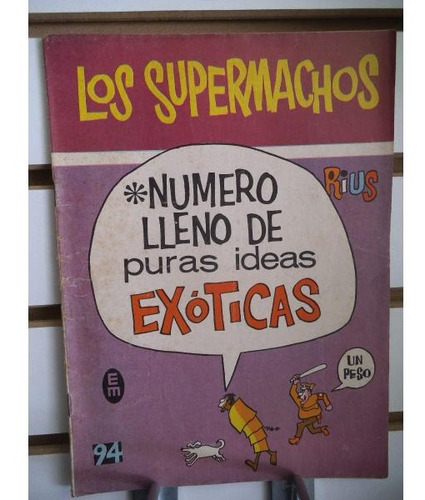 Comic Los Supermachos 94 Editorial Posada Vintage A
