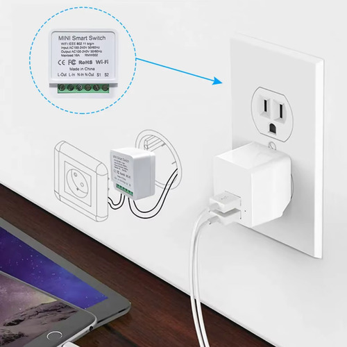 3 Pzs Smart Switch Interruptor Inteligente Wifi Alexa Google