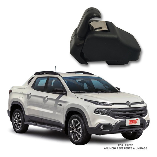 Presilha Para-sol Preto Fiat Toro Ultra 2017 Original