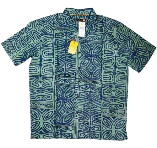 Camisa Hawaiiana Para Caballeros Quiksilver 100% Original.