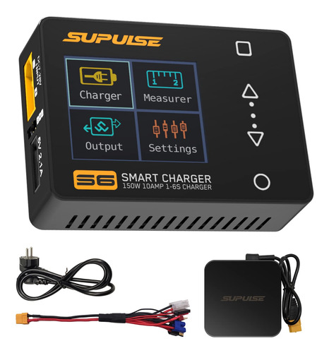 Supulse Lipo - Cargador De Bateria Lipo, Cargador De Control