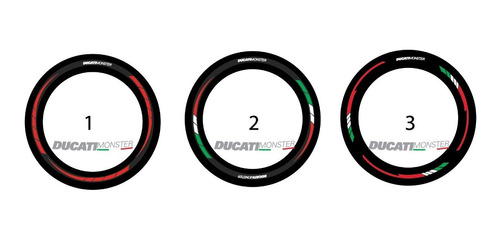 Calcomanias Stickers Para Rin Ducati Monster