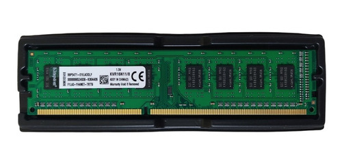 Imagen 4 de 5 de Memoria Ram Valueram 8gb 1x8gb Kingston Kvr16n11/8