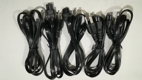 Cable Poder Tipo Trébol Para Laptop De 1.8 Mts Buena Calidad