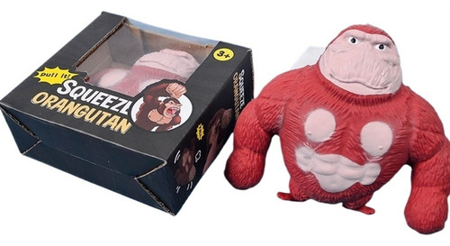 Juguete Elástico Gorila,figura Estiramiento Suave Figura